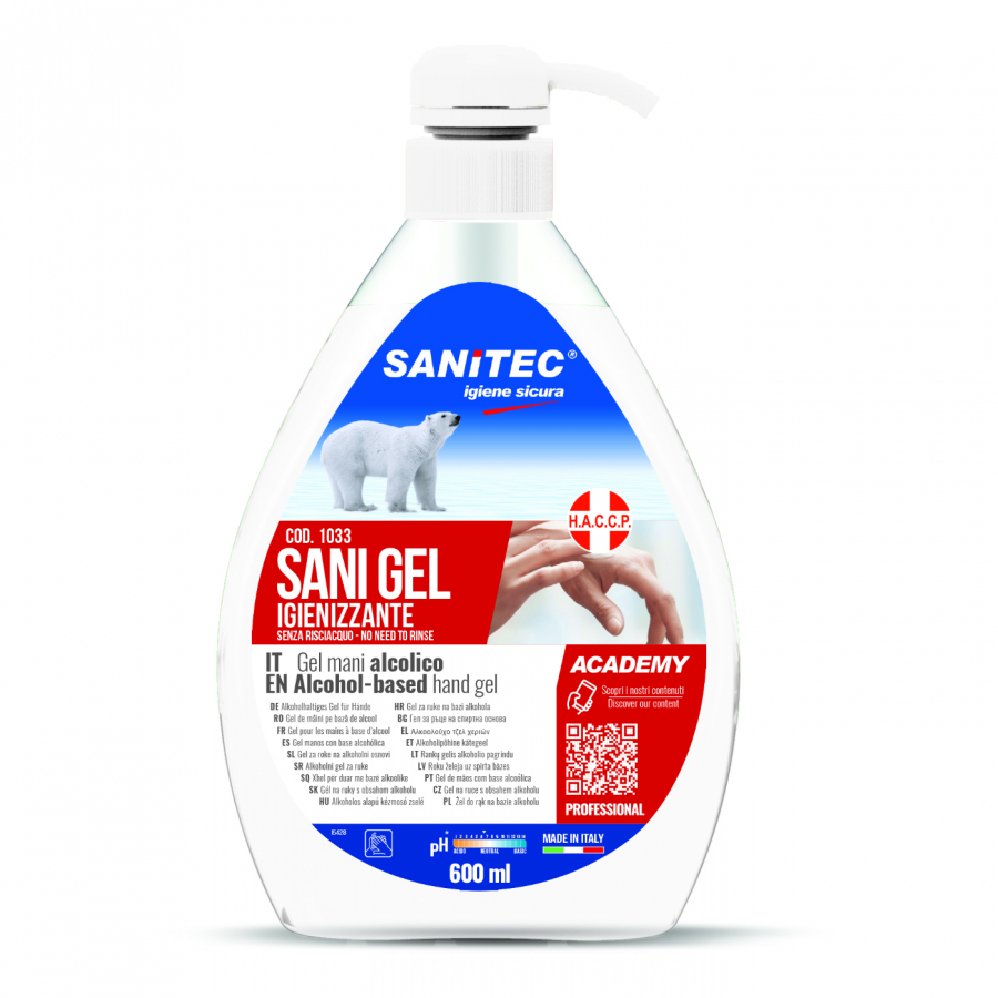 Sanitec gel na ruky SANI GEL 600ml