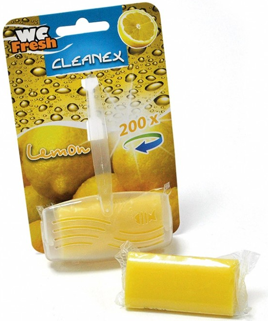 WC fresh košík Cleanex závesný Lemon 40 g