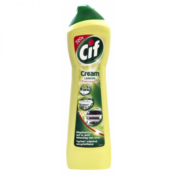 Cif cream Lemon, žltý 500ml