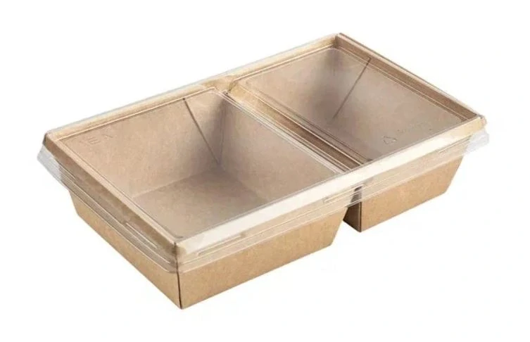 Veko rPET ploché na 2-dielné EKO-BOX OneClick 800ml á-50ks