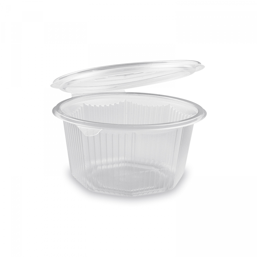 Miska osemhranná PP 750ml+veko á-50ks