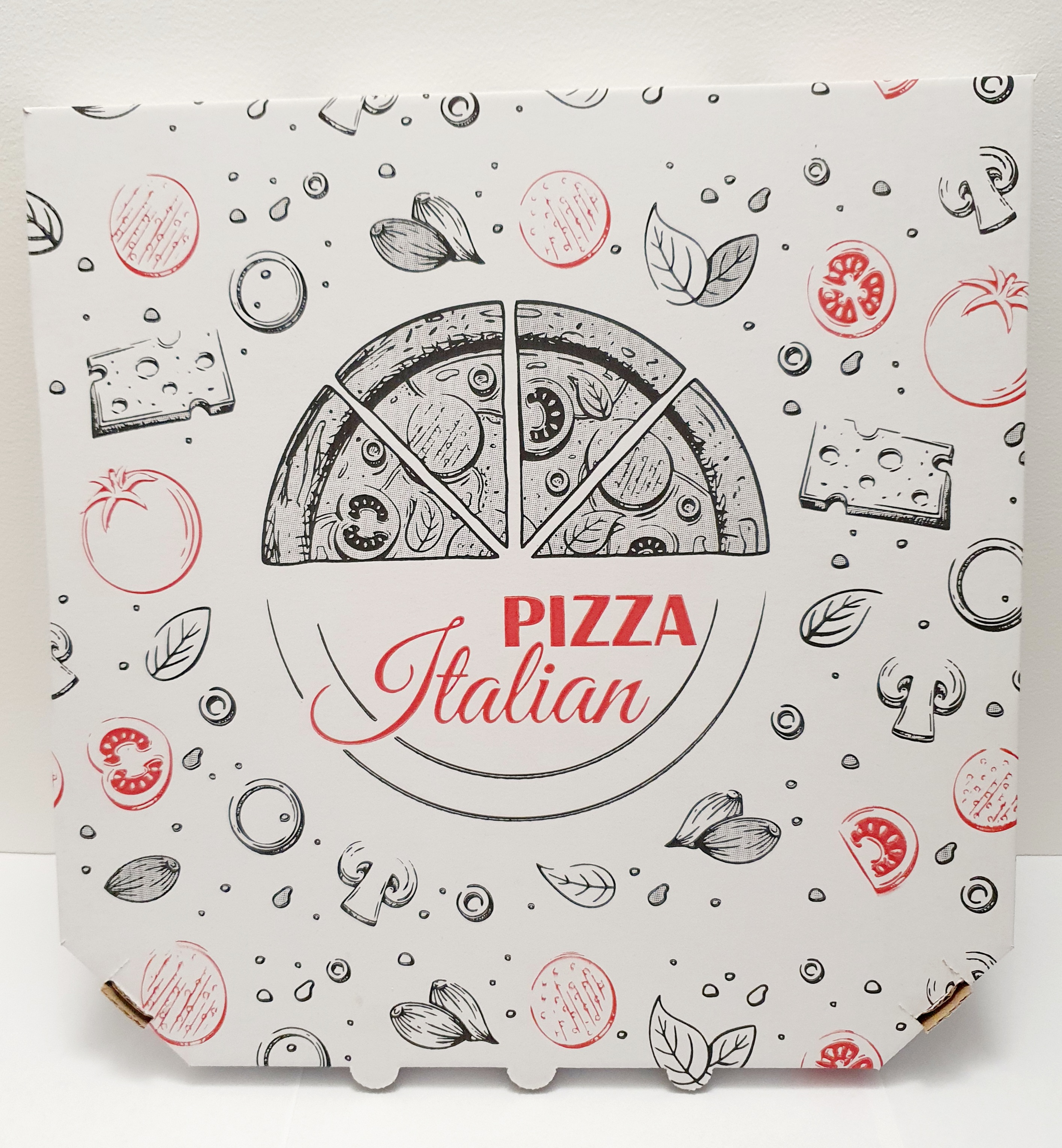 Krabica na pizzu 33x33x3cm Italian 100ks