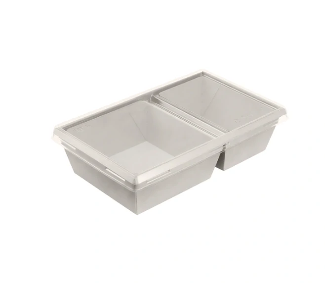 EKO-BOX 2-dielný OneClick 800ml bielý á-50ks