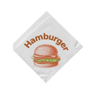 Vrecko na hamburger 16x16cm 500ks