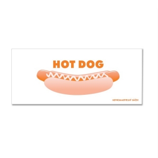 Vrecko na HOT DOG 21x10cm á-100ks