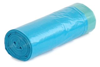 Vrece LDPE zaťahovacie 70x100cm modré á-25ks
