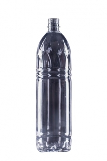 Fľaša PET 1,5 l priehľadná + uzáver 50ks