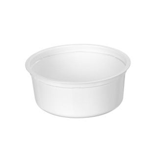 Miska okrúhla PP 500ml extra pevná M127mm 50ks
