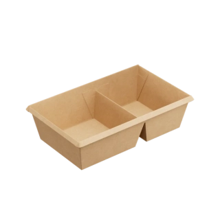 EKO-BOX 2-dielný OneClick 800ml hnedý á-50ks