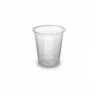 Pohár 150ml priehľadný PP 100ks
