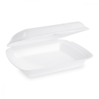 Menu box XPS nedelený 241x207x69mm biely 125ks