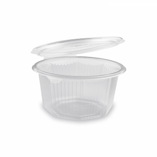 Miska osemhranná PP 750ml+veko á-50ks